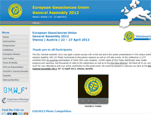 Tablet Screenshot of egu2012.eu